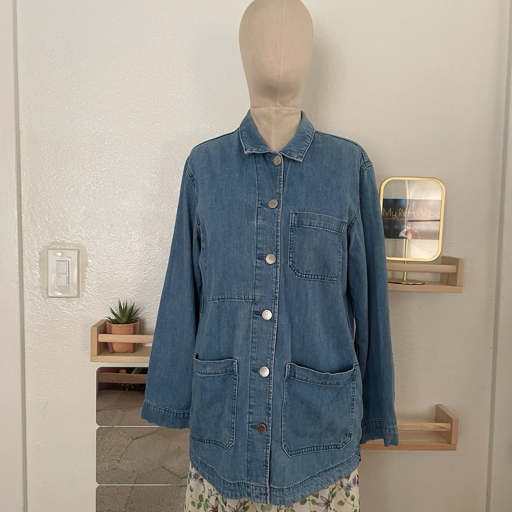 &‎ Denim Size Small Chore Barn Jacket